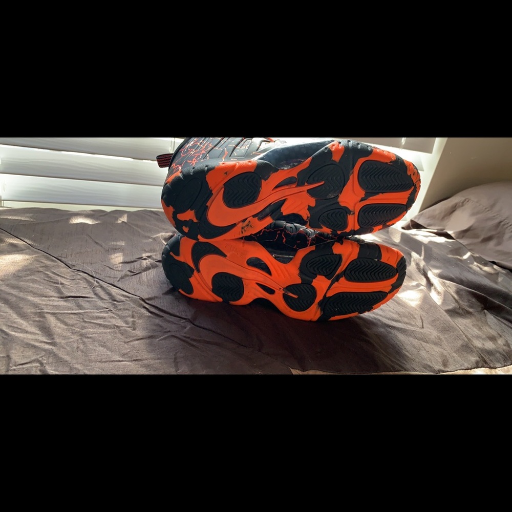 Nike Lil Posite Magma Lava 5.5Y like new condition - Picture 4 of 4